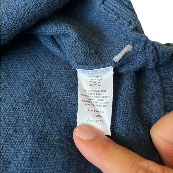 Talbots Sporty Stripe Colorblock Lounge Tunic Size XS - Picture 8 of 8